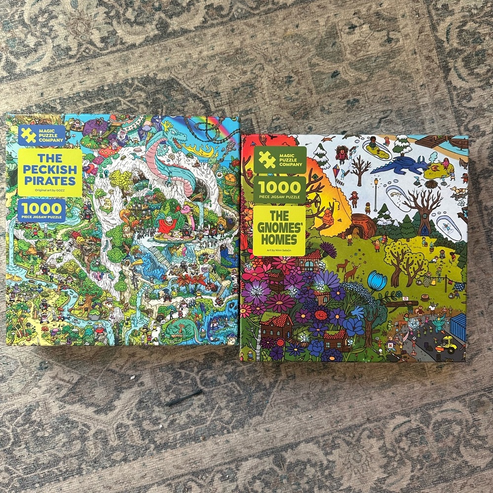 The magic puzzle company - The Peckish Pirates and the Gnomes Homes TikTok
